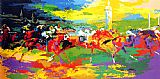 Sports Art for sale - Kentucky Derby by Leroy Neiman